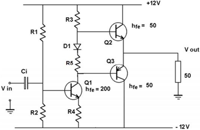 724_Determine the voltage gain of the amplifier.png