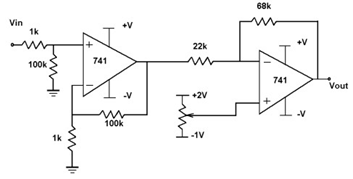 735_Determine the voltage gain of the amplifier1.png